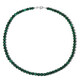 Collier en argent et Malachite