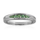 Bague en argent et Grenat Tsavorite