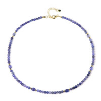 Collier en argent et Tanzanite