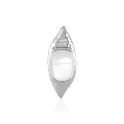 Pendentif en argent et Quartz blanc (MONOSONO COLLECTION)