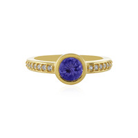 Bague en argent et Tanzanite