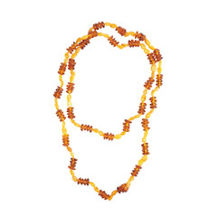 Collier et Ambre jaune