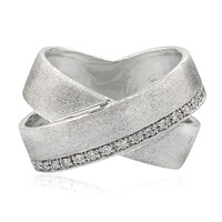 Bague en argent et Diamant I1 (G)