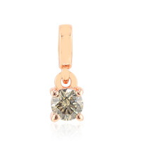 Pendentif en or et Diamant rose de France SI1 d'Argyle 