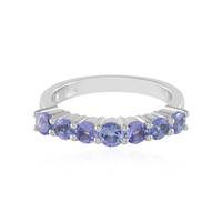 Bague en argent et Tanzanite