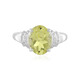 Bague en argent et Quartz citron