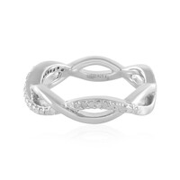 Bague en argent et Diamant I3 (H)