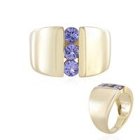 Bague en argent et Tanzanite