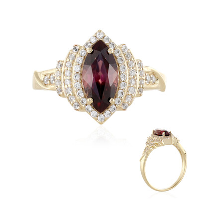 Bague en or et Zircon rose (Adela Gold)