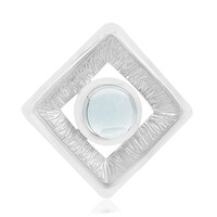 Pendentif en argent et Topaze bleu ciel