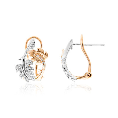 Boucles d'oreilles en or et Diamant I1 (H) (Smithsonian)