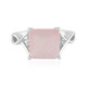 Bague en argent et Quartz rose