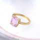 Bague en or et Kunzite