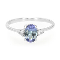 Bague en argent et Tanzanite