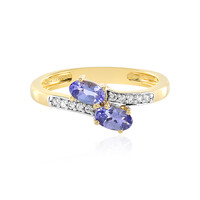 Bague en argent et Tanzanite