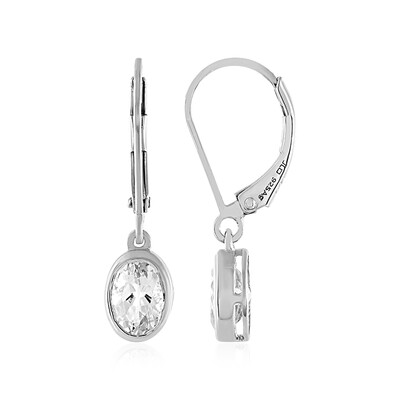 Boucles d'oreilles en argent et Danburite