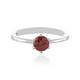 Bague en argent et Zircon rose