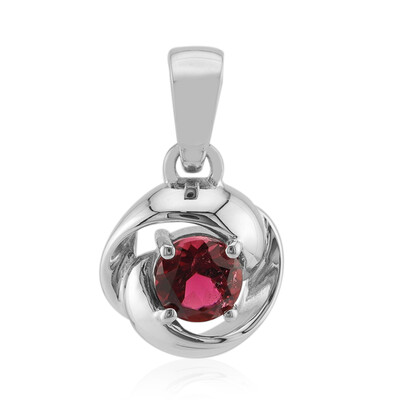 Pendentif en argent et Tourmaline rose du Brésil  (Pallanova)