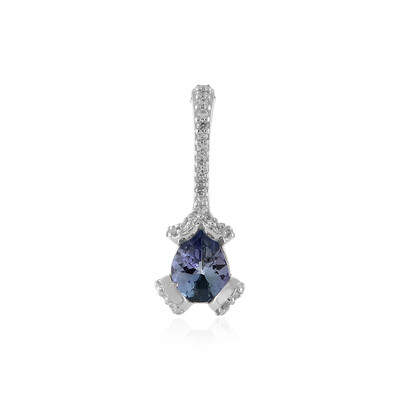 Pendentif en argent et Tanzanite non chauffée