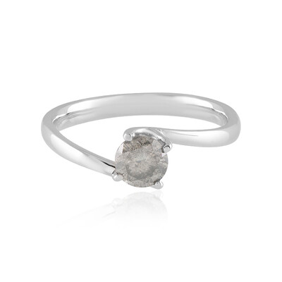 Bague en platine et Diamant I3 argenté (KM by Juwelo)