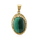 Pendentif en argent et Malachite (Art of Nature)