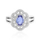 Bague en argent et Tanzanite