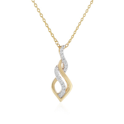 Collier en argent et Diamant I3 (J)