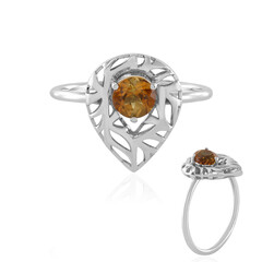 Bague en or et Tourmaline orange du Brésil (Ornaments by de Melo)