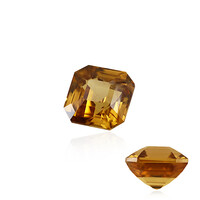  Zircon jaune (gemme et boîte de collection)