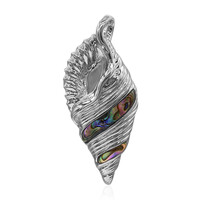 Pendentif en argent et Coquillage d'Abalone (Art of Nature)