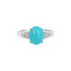 Bague en argent et Turquoise Sleeping Beauty