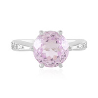 Bague en argent et Kunzite