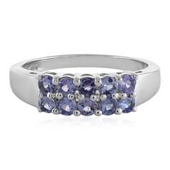 Bague en argent et Tanzanite