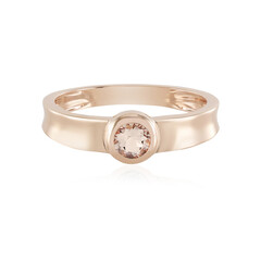 Bague en or et Morganite