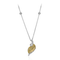 Collier en or et Diamant SI2 jaune (CIRARI)