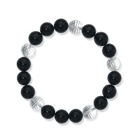 Bracelet et Onyx noir