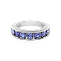 Bague en argent et Tanzanite