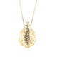 Collier en or et Diamant champagne I2 (Ornaments by de Melo)