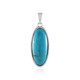 Pendentif en argent et Turquoise