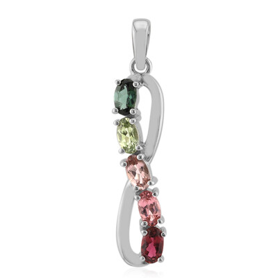 Pendentif en argent et Tourmaline