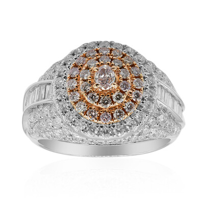 Bague en or et Diamant rose I1 (CIRARI)