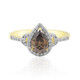 Bague en or et Diamant cognac SI1 d'Argyle (Mark Tremonti)