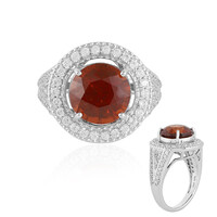 Bague en or et Grenat Hessonite