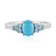 Bague en argent et Turquoise Sleeping Beauty