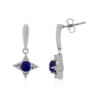 Boucles d'oreilles en argent et Lapis-Lazuli