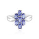 Bague en argent et Tanzanite