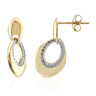 Boucles d'oreilles en argent et Diamant I3 (I)