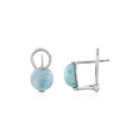 Boucles d'oreilles en argent et Larimar