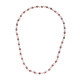 Collier et Agate rouge