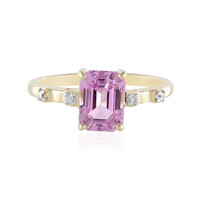 Bague en or et Kunzite